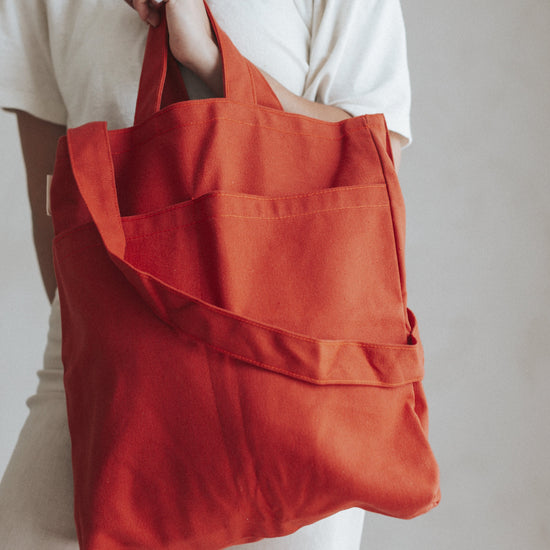 Double Pocket Tote Bag