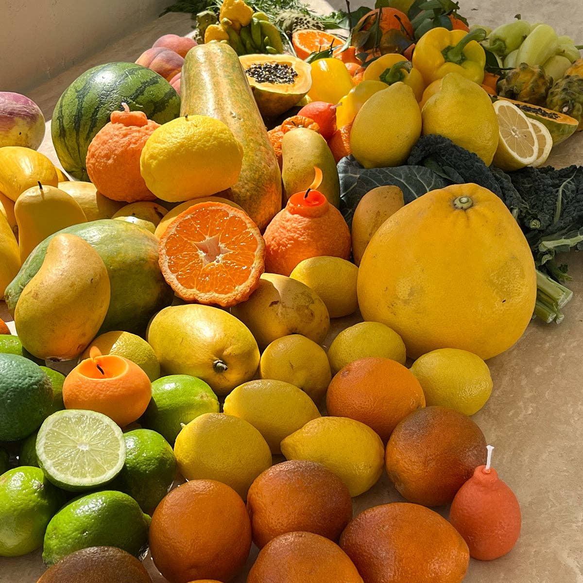 Large Dekopon Citrus Candle