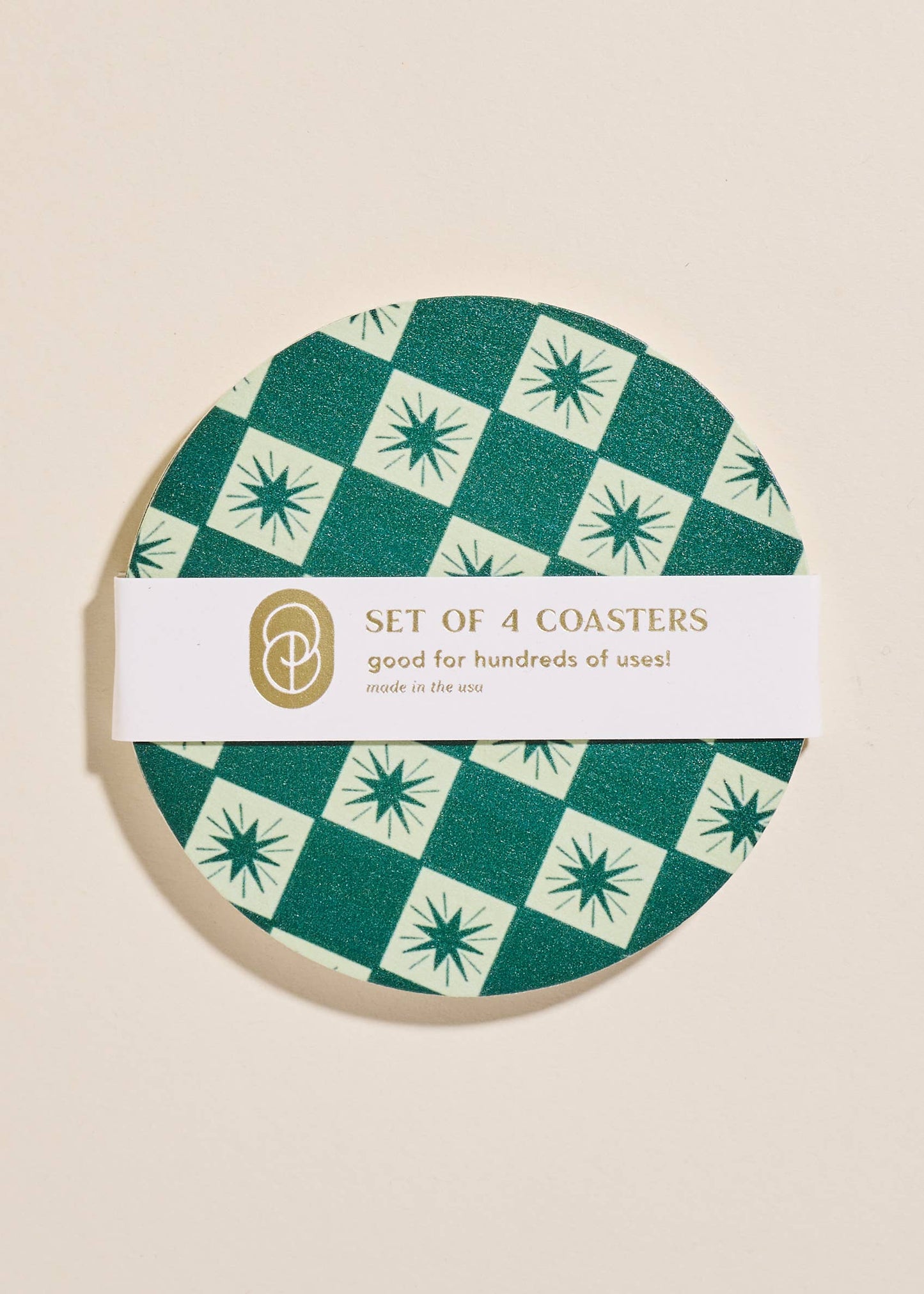 One & Only Paper Coasters - Set of Four (multiple options)
