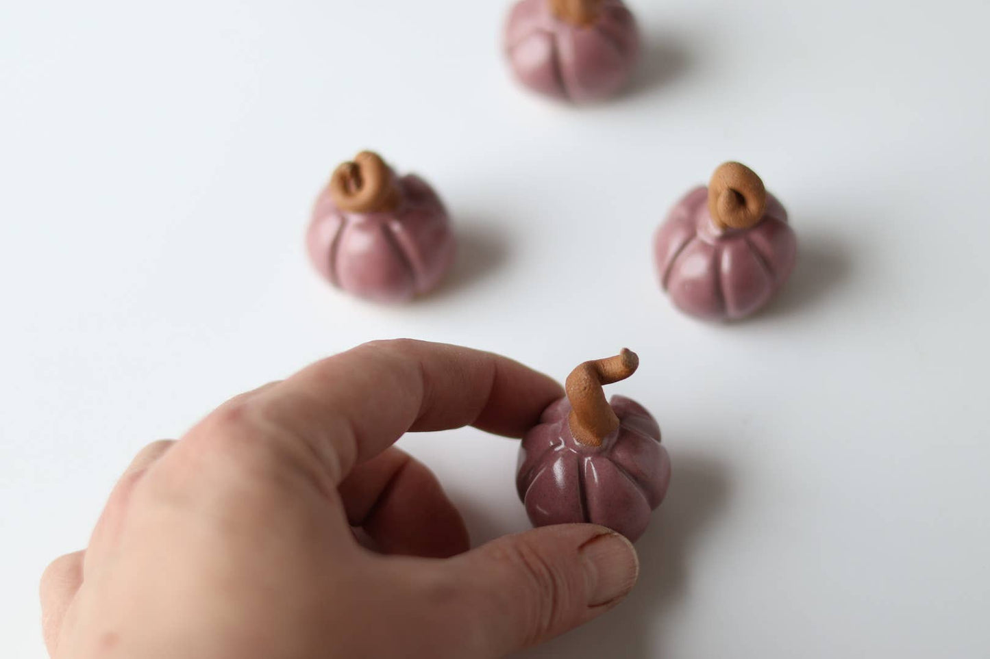 Tiny Pumpkin | Autumn Decorative Ceramic Handmade Pottery