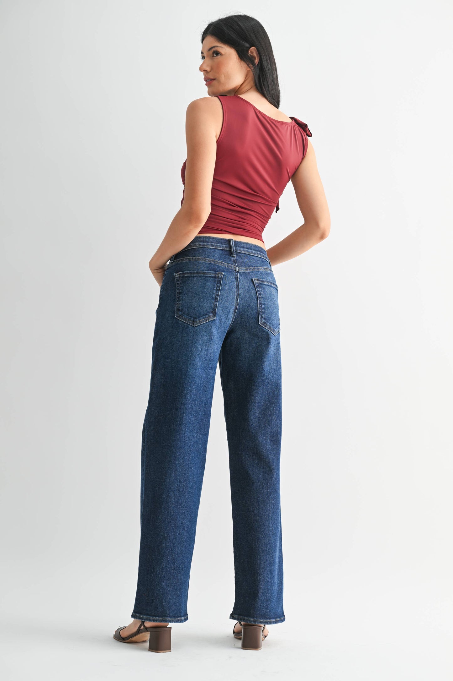 The Loose Straight - Dark Denim