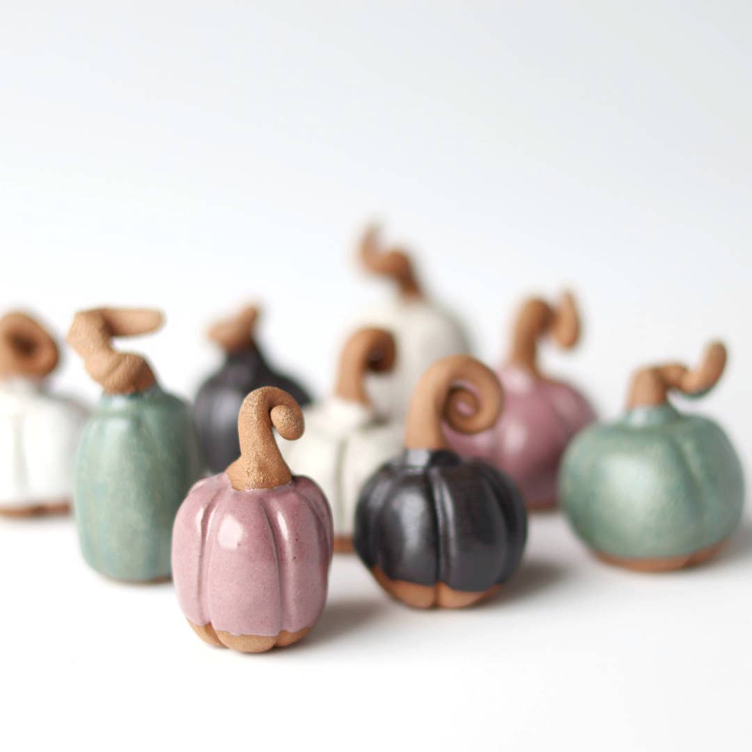 Tiny Pumpkin | Autumn Decorative Ceramic Handmade Pottery
