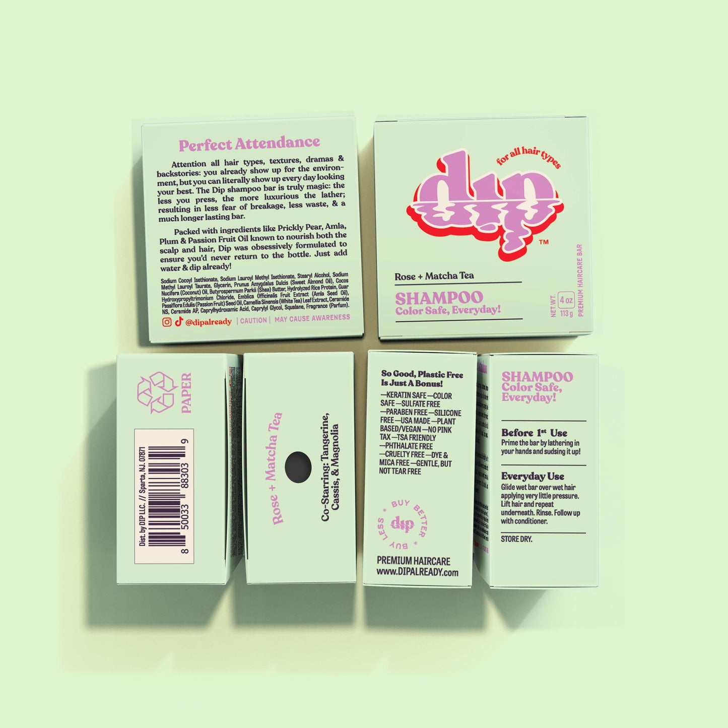 dip Color Safe Shampoo Bar for Every Day - (multiple options)