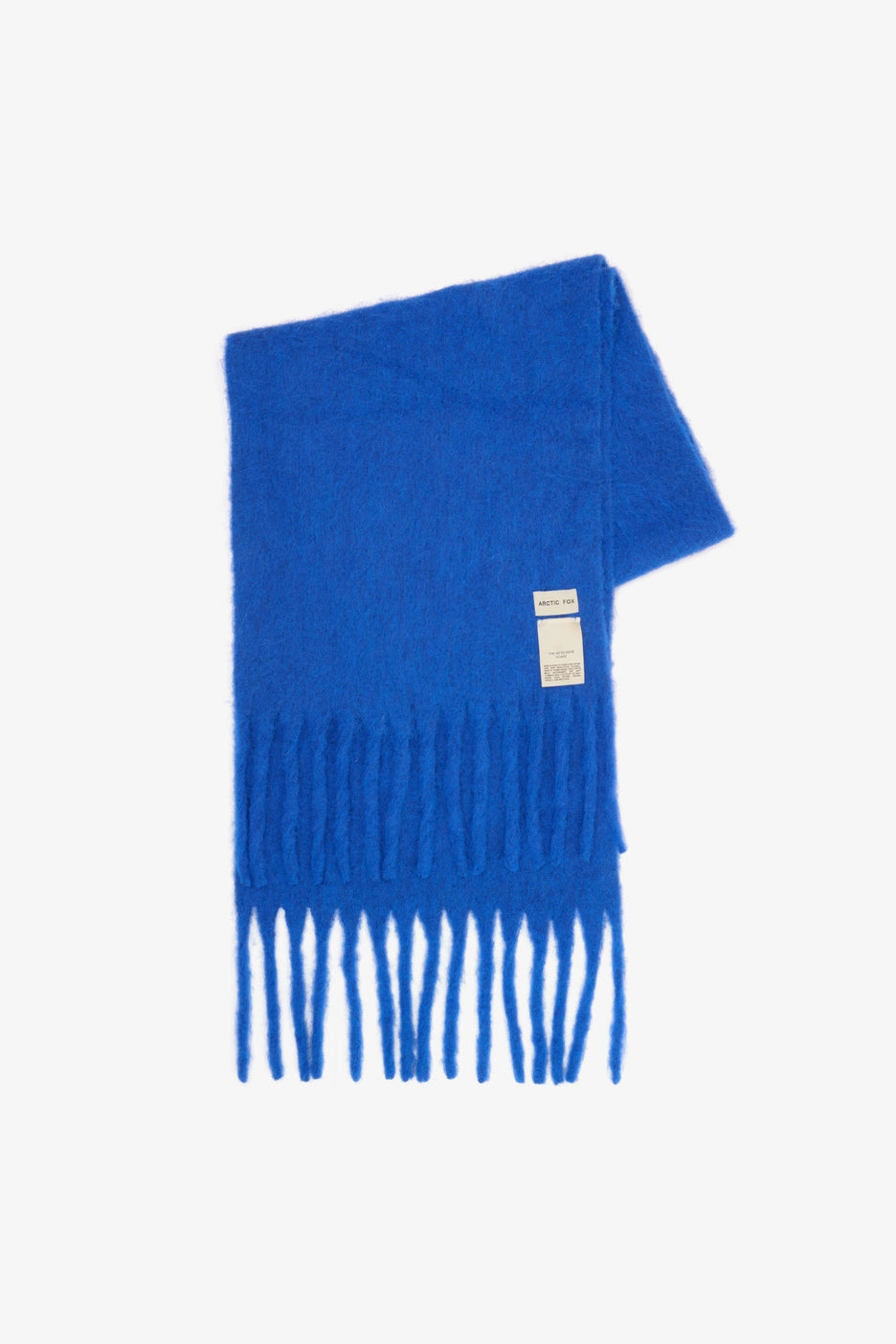 The Reykjavik Scarf with RWS Wool - Electric Blue