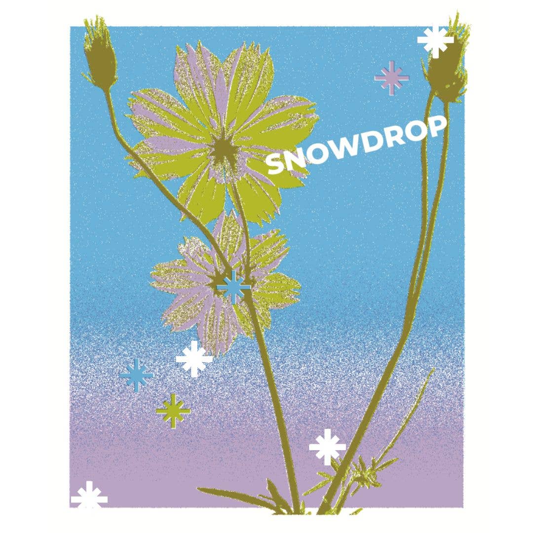 SNOWDOP Holiday Candle - Wild Ivy & Mint
