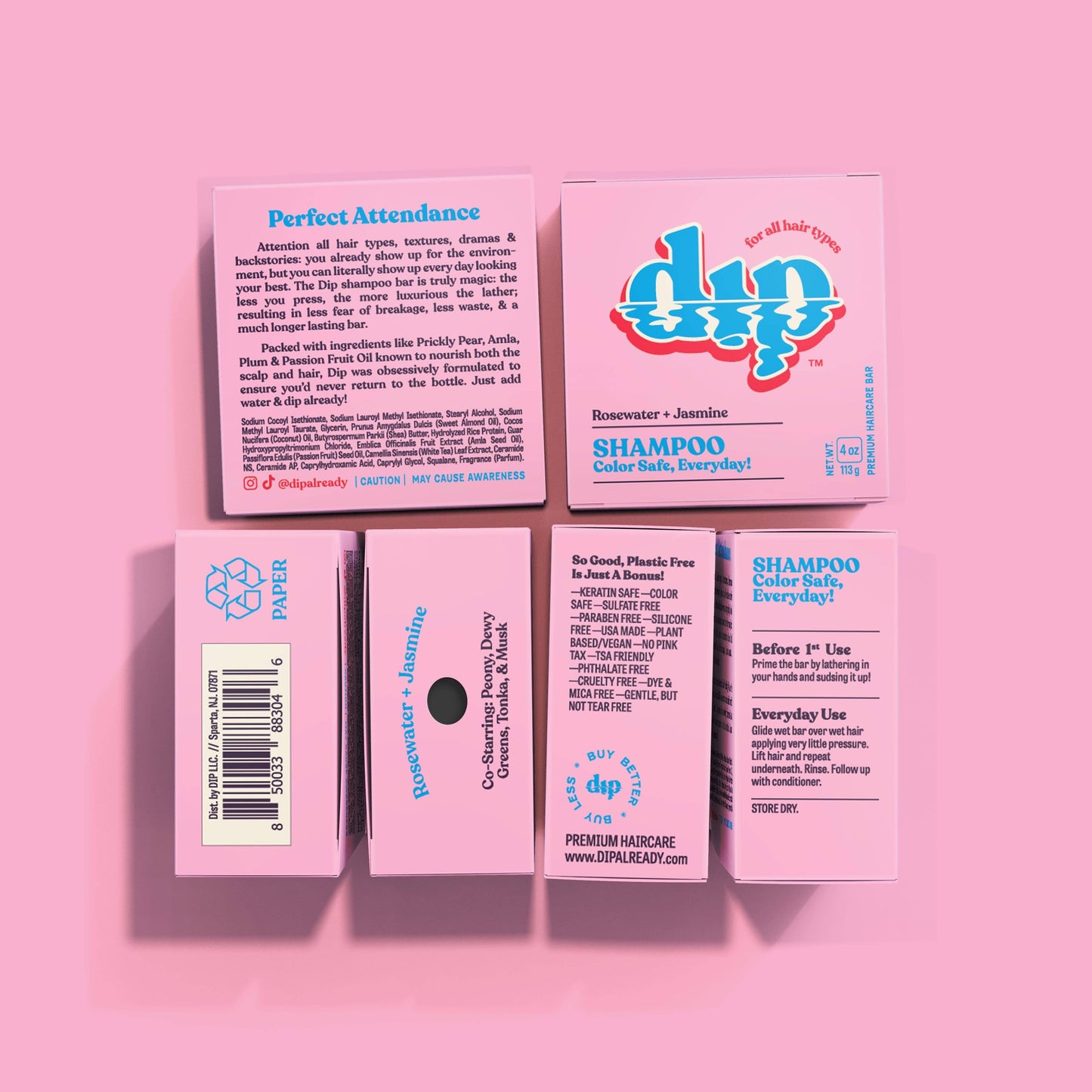 dip Color Safe Shampoo Bar for Every Day - (multiple options)