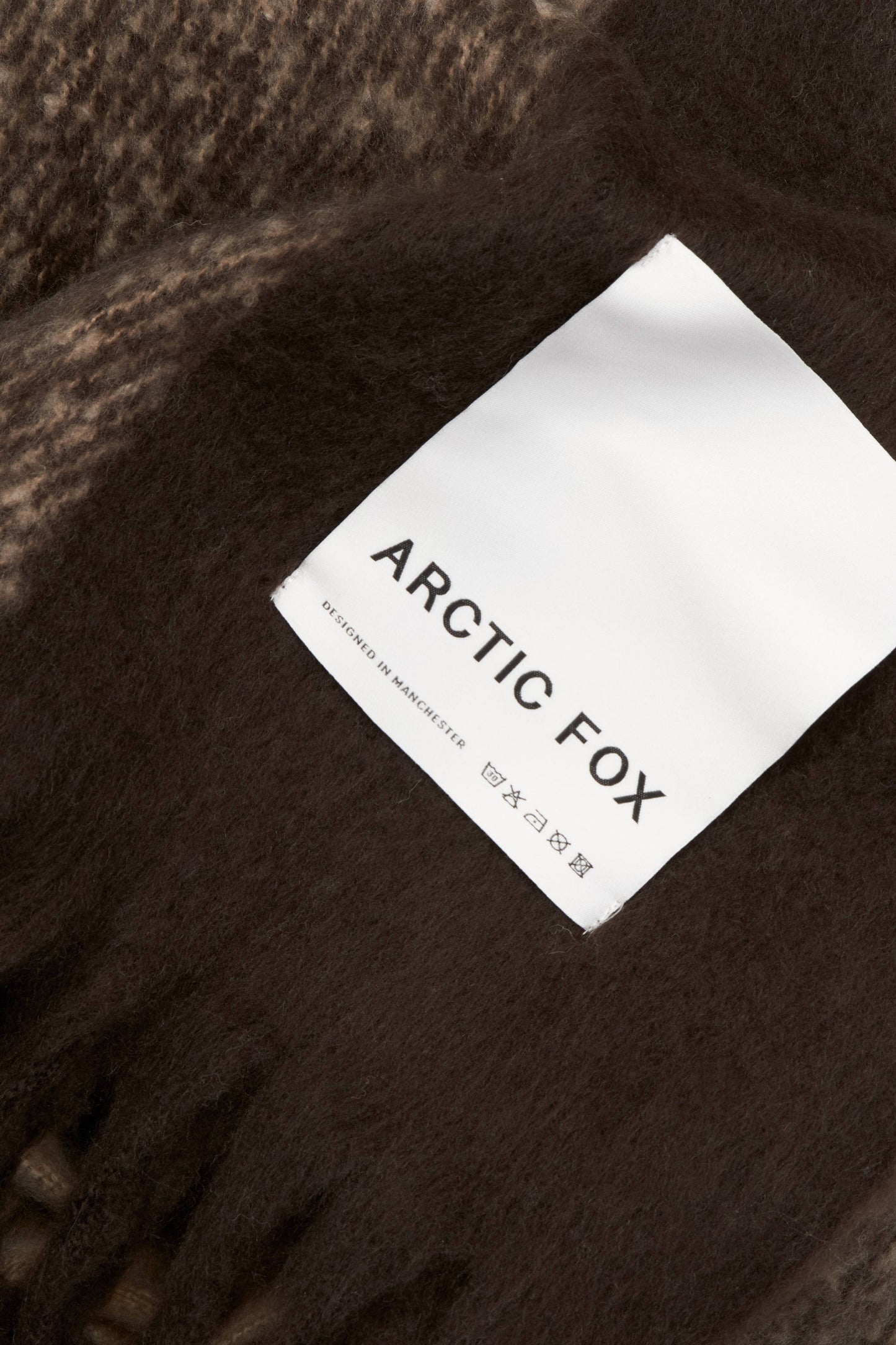 The Reykjavik Throw - Dark Earth Brown