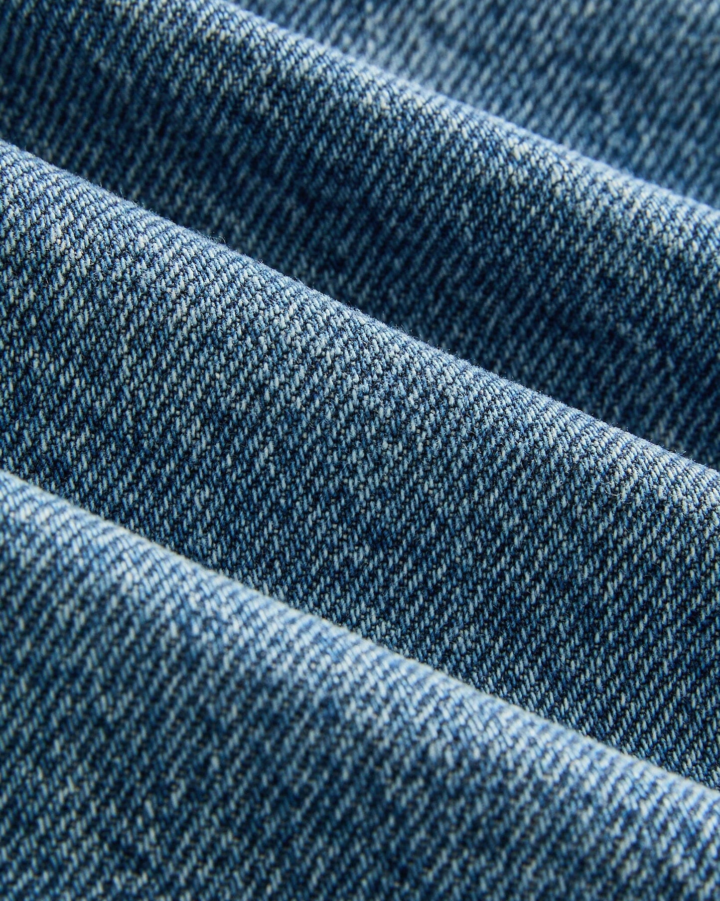 Pilon Wide Denim 5 Pocket Jean - Marble Ocean Blue