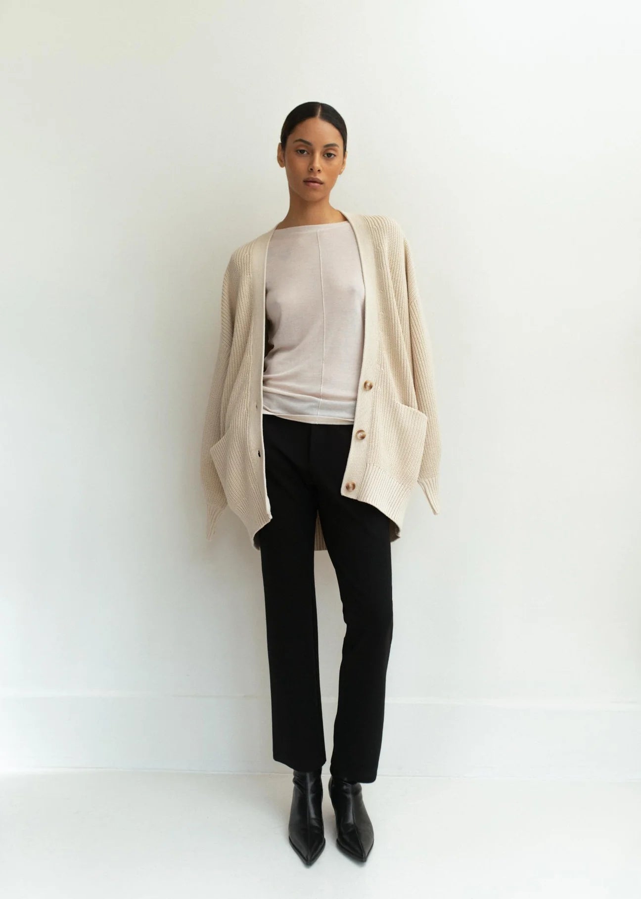 Mari Cardigan - Vintage Oat