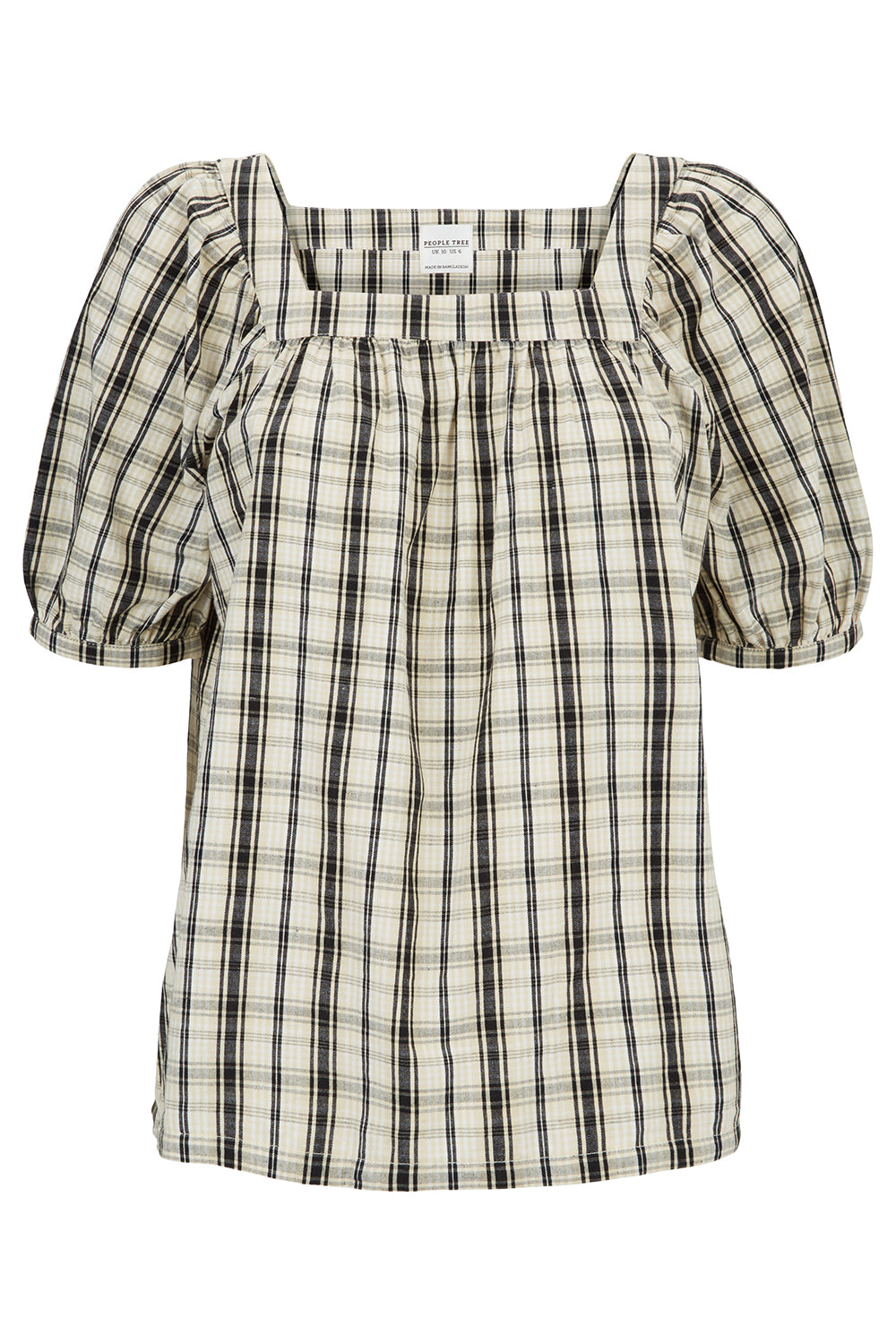 Talia Checkered Top