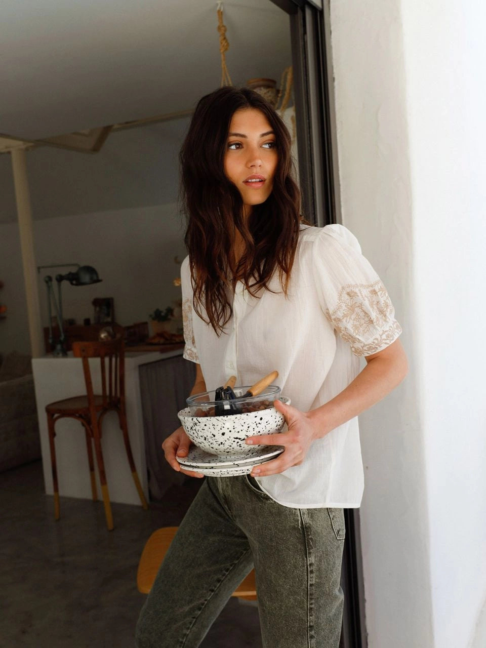 Paula Embroidered Shirt