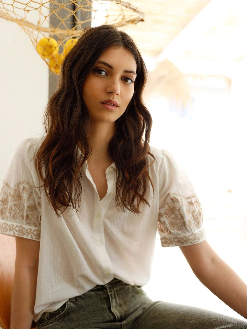 Paula Embroidered Shirt