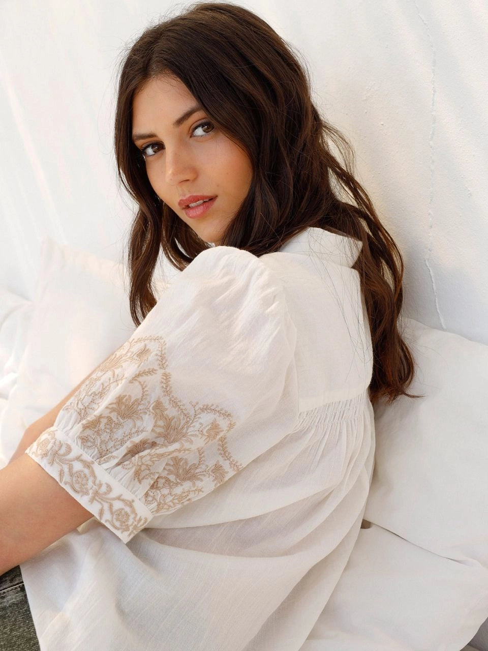 Paula Embroidered Shirt