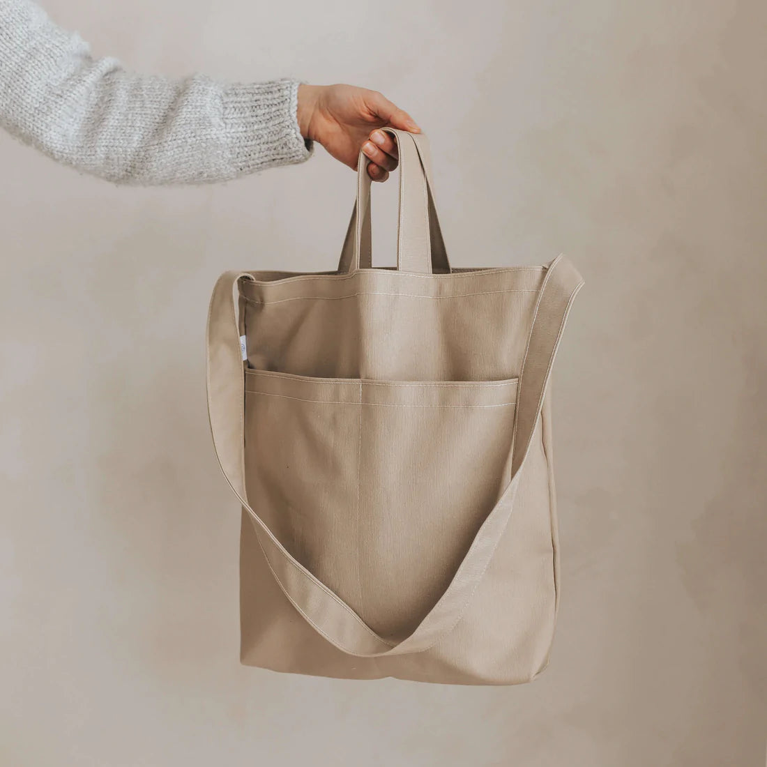 Double Pocket Tote Bag