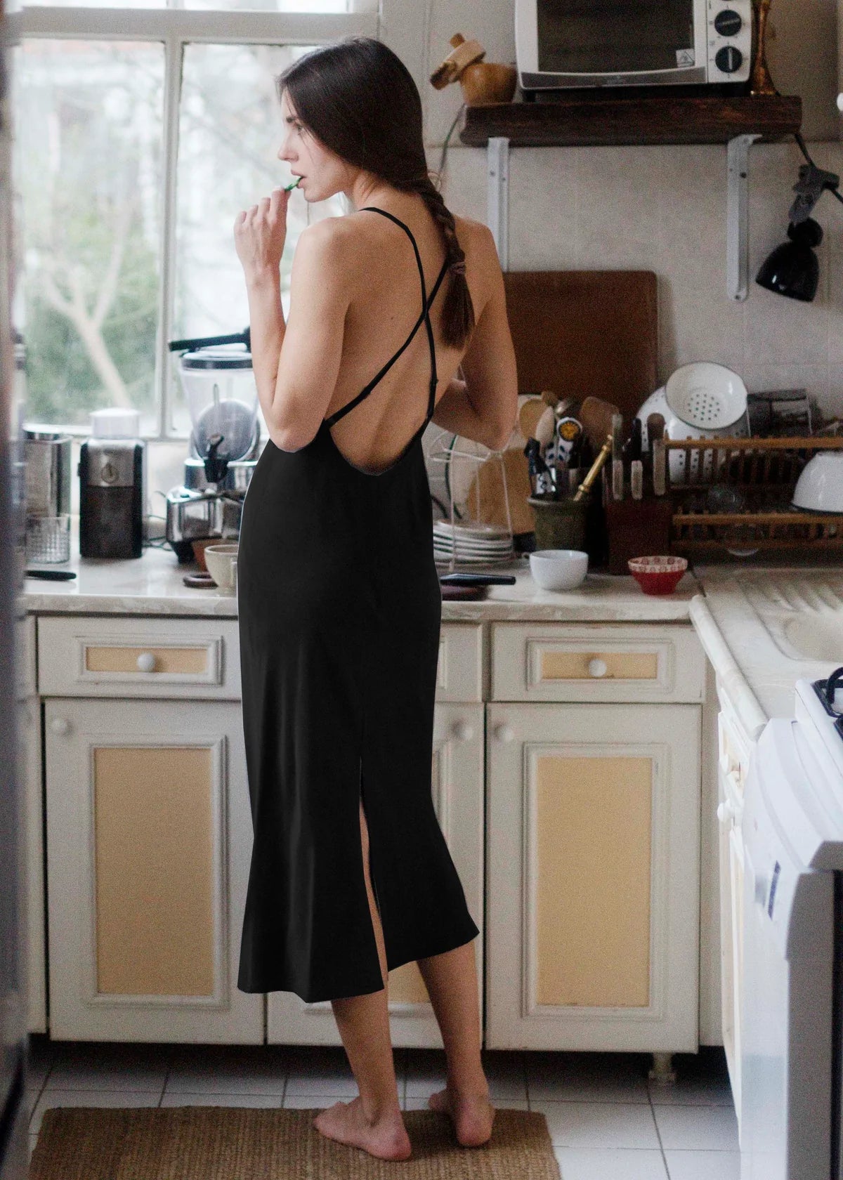Phoebe Vegan Silk Dress