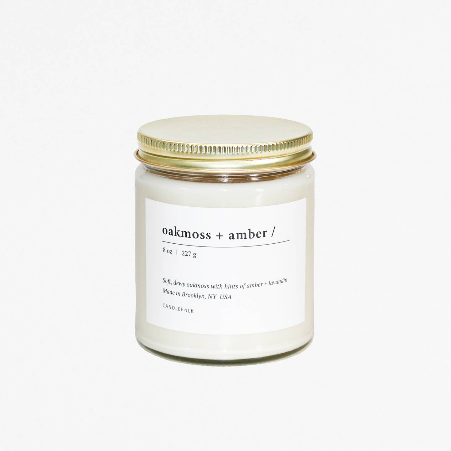 Oakmoss & Amber Candle