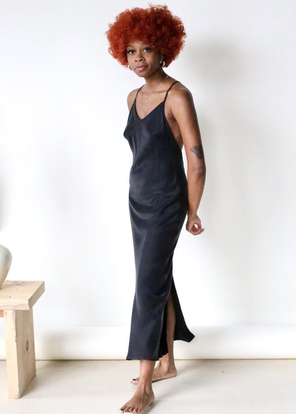 Phoebe Vegan Silk Dress
