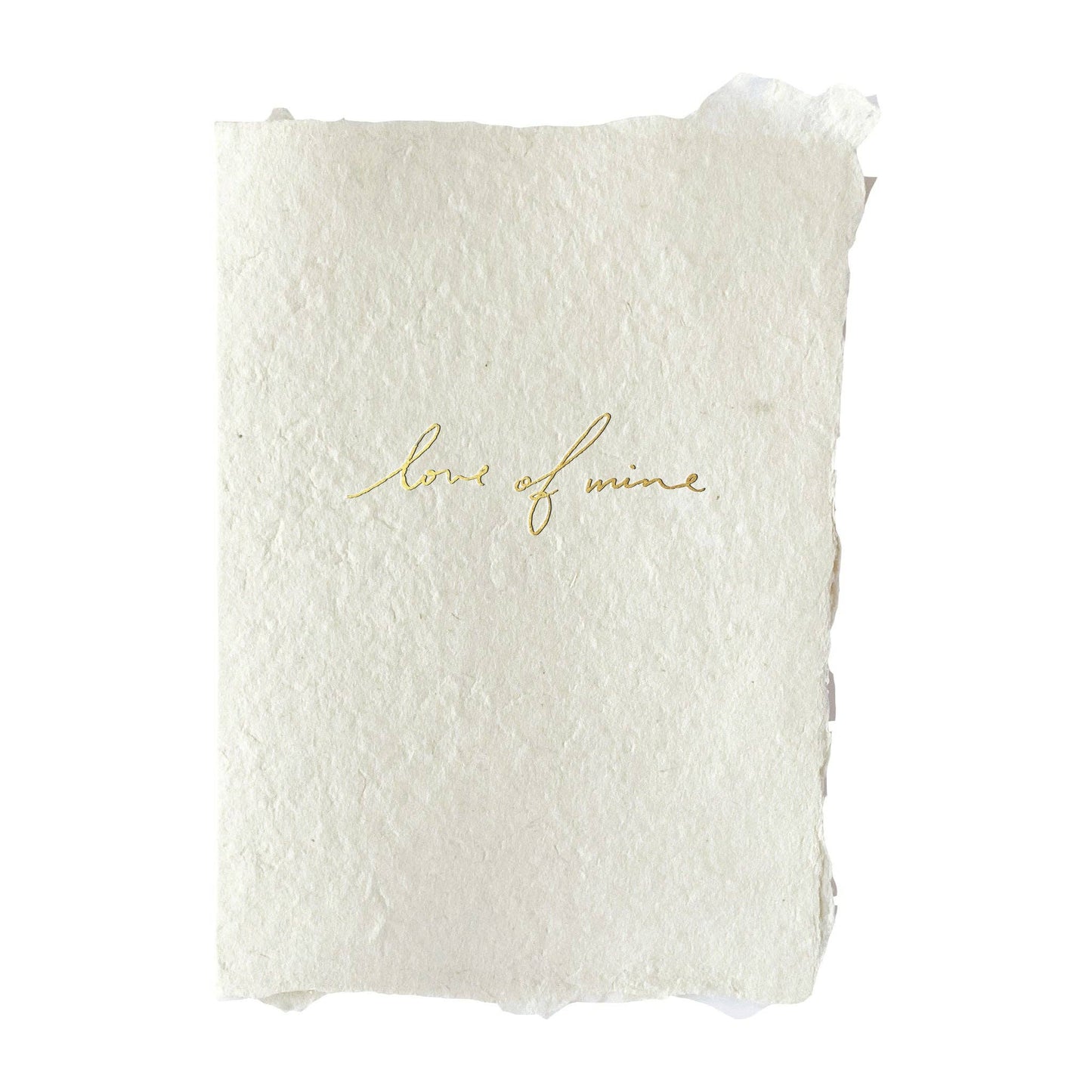 Love of Mine - Handmade Greeting Card