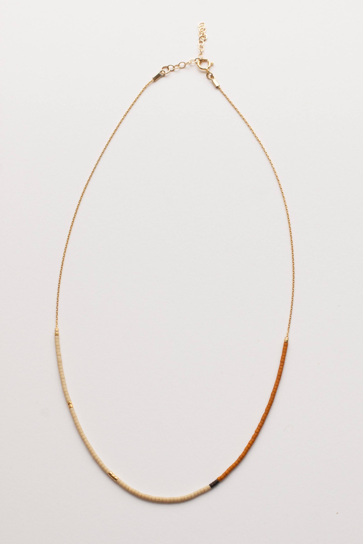 Mala Necklace - Rust