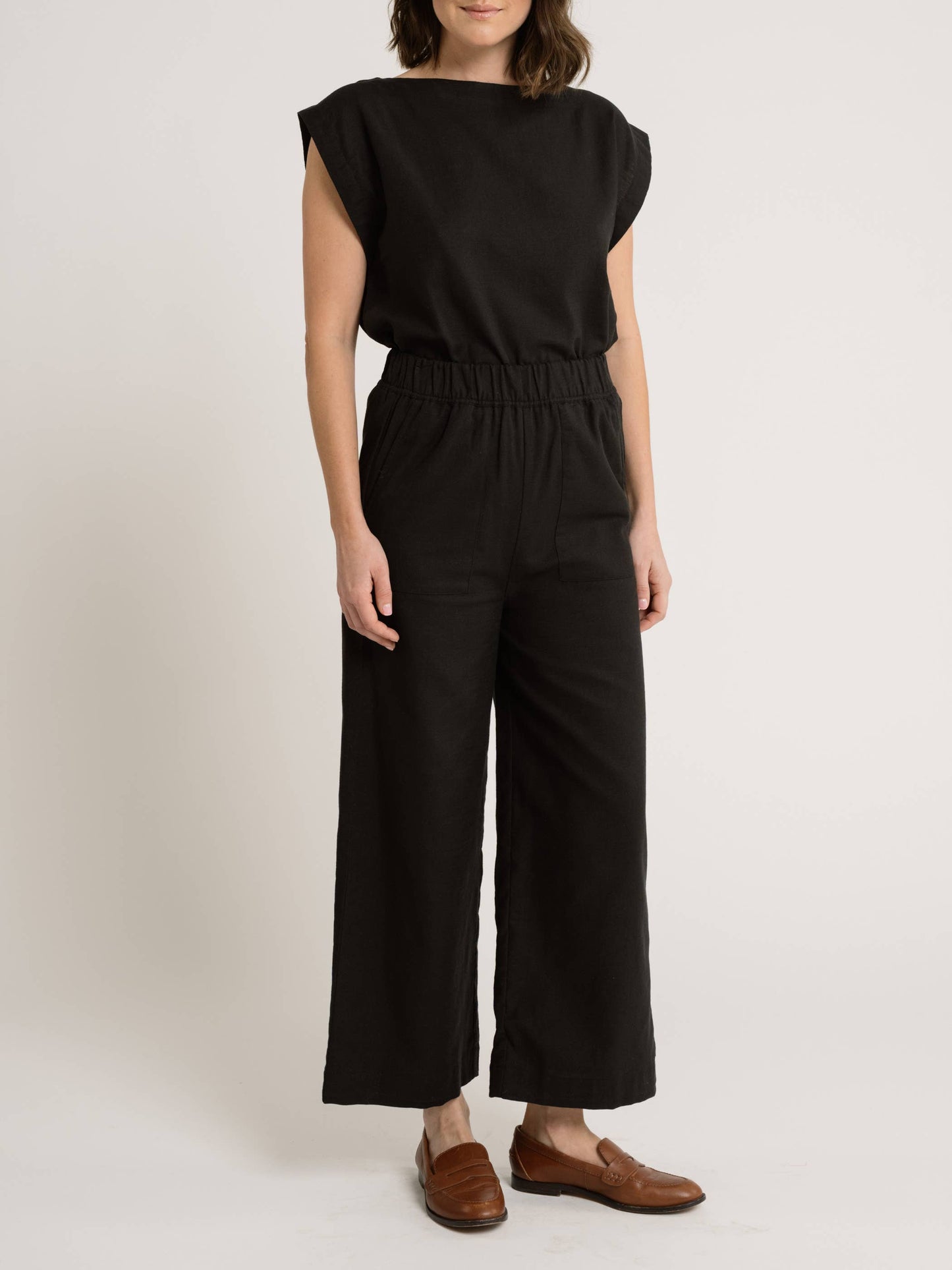 Everyday Crop Pant - Black