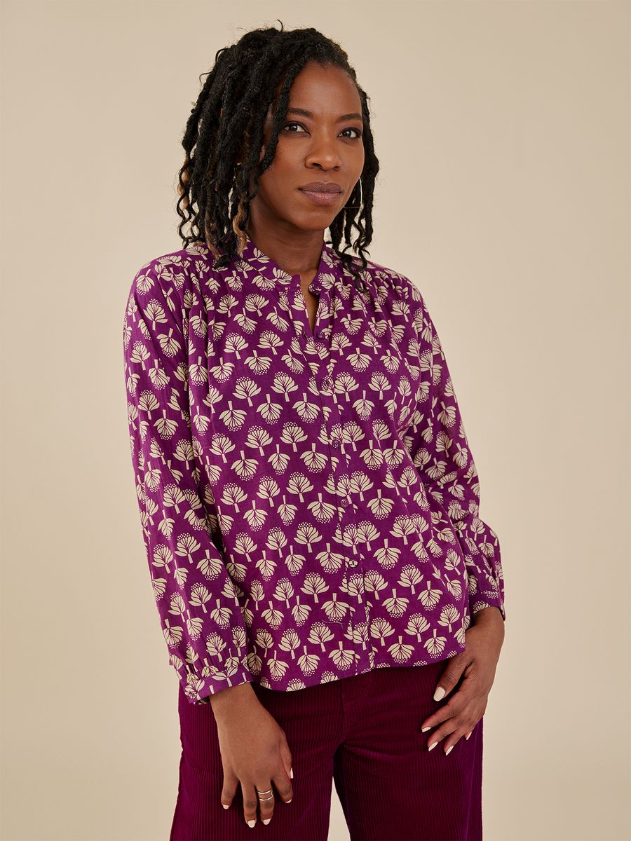 Stella Top - Magenta Petal