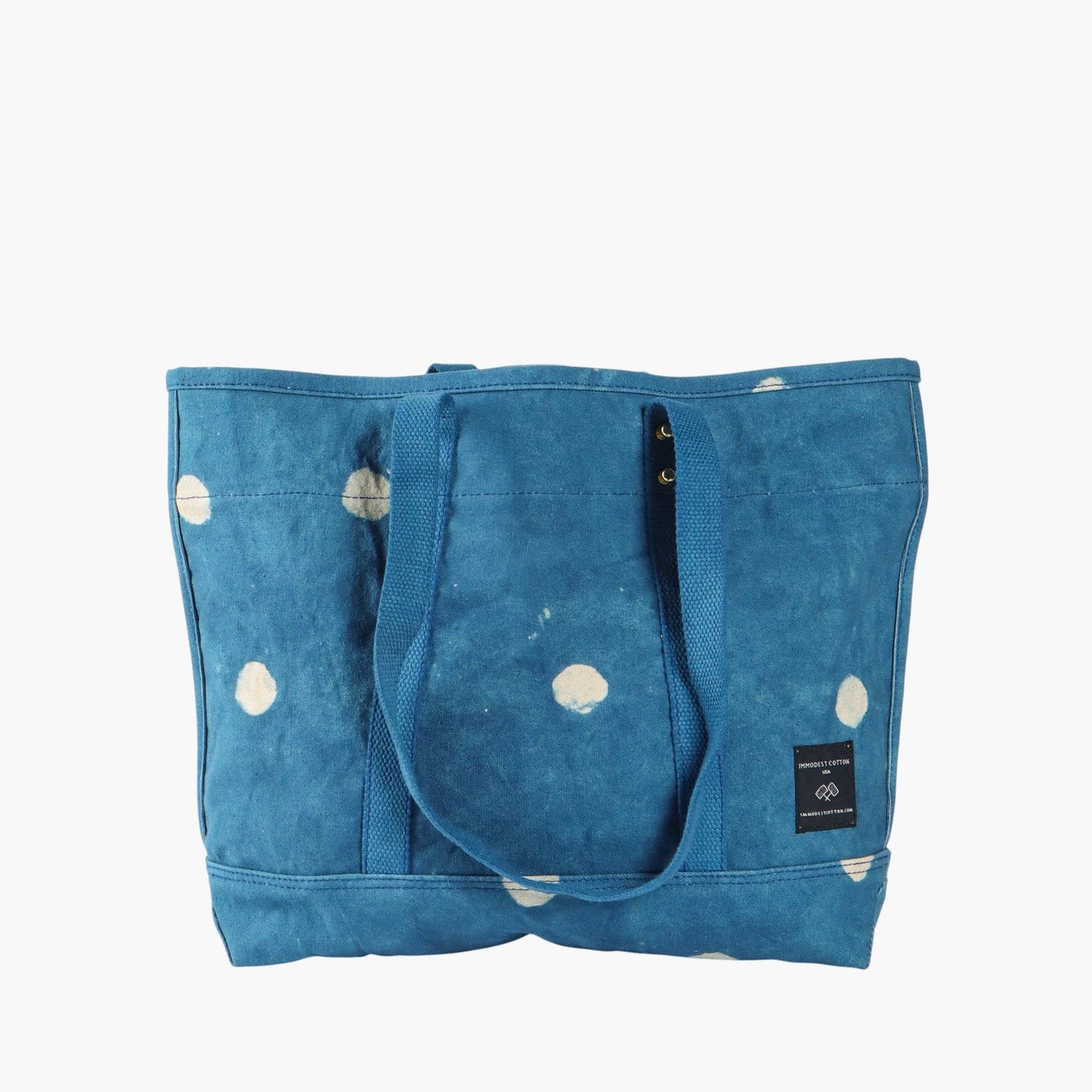 Small East West Tote | Lt Indigo Moon