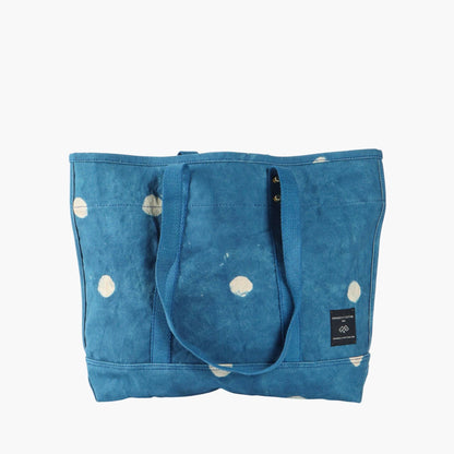 Small East West Tote | Lt Indigo Moon