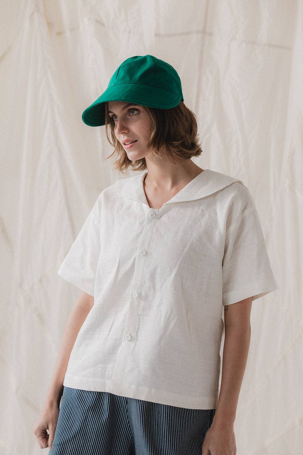 Soleil Hat in Basil