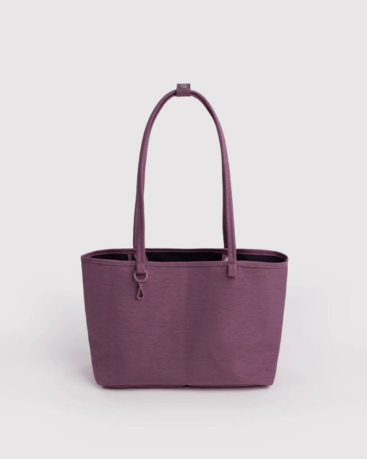Medium Nylon Reversible Tote - Wild Plum Mix