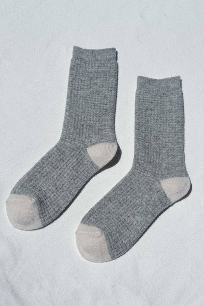 Wool Waffled Socks - Multiple Options