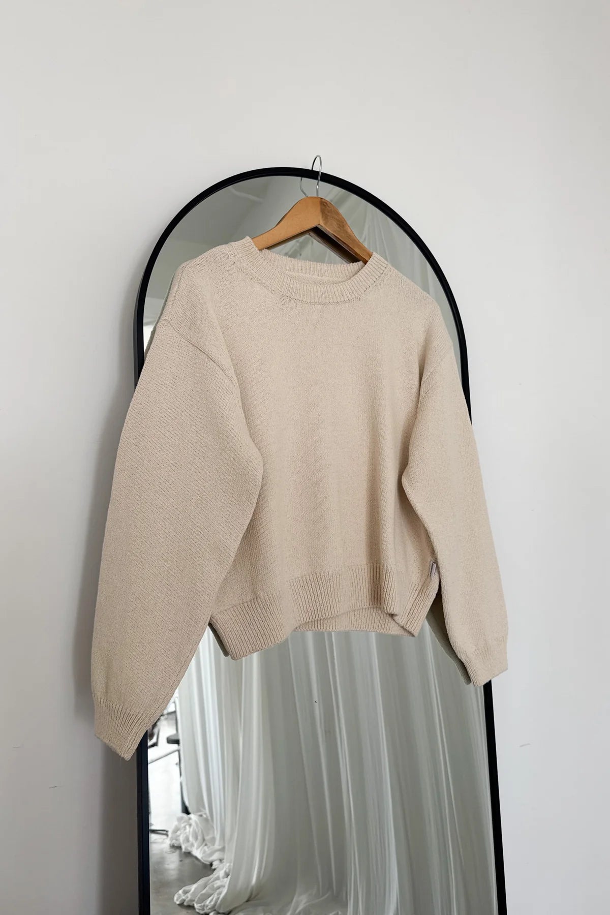 PREORDER Milo Cotton Sweater - Naturel