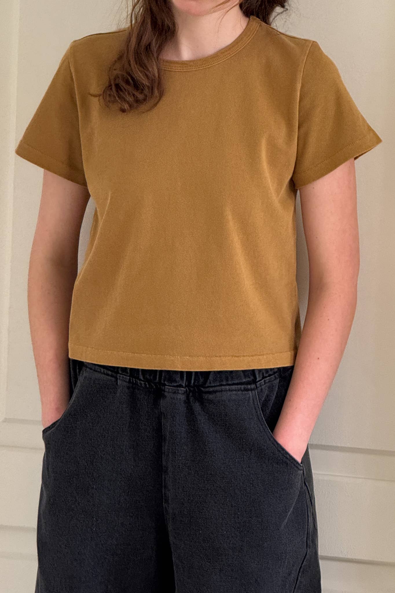 The Little Boy Tee - Butterscotch
