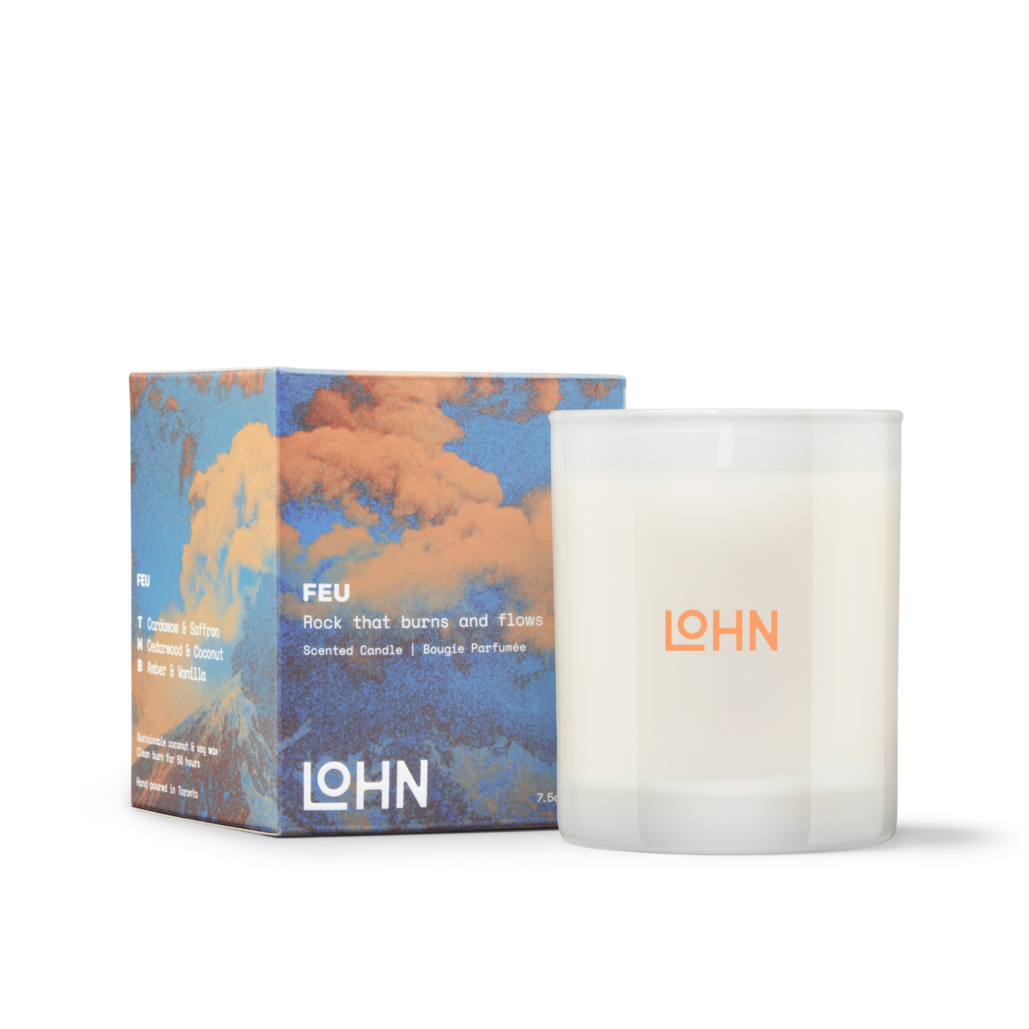 LOHN Candle - FEU Cardamom & Coconut