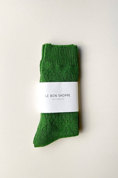 Modal Eyelet Socks - Multiple Colors
