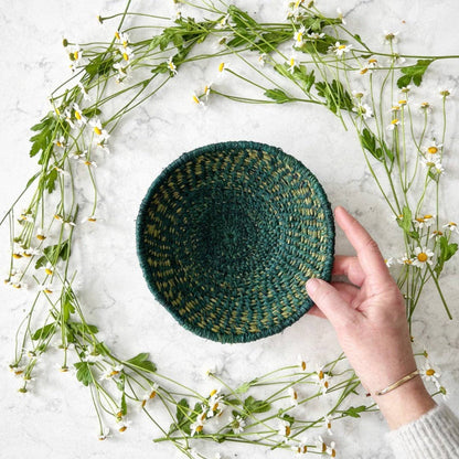 Calliope Basket Kit - Pesto and Botanical (makes 2)