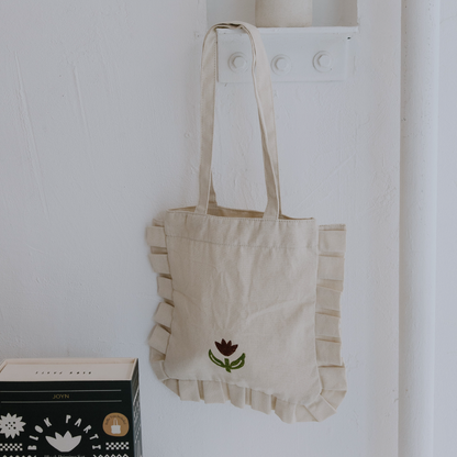 Block Printing Kit - Tulip Ruffle Tote