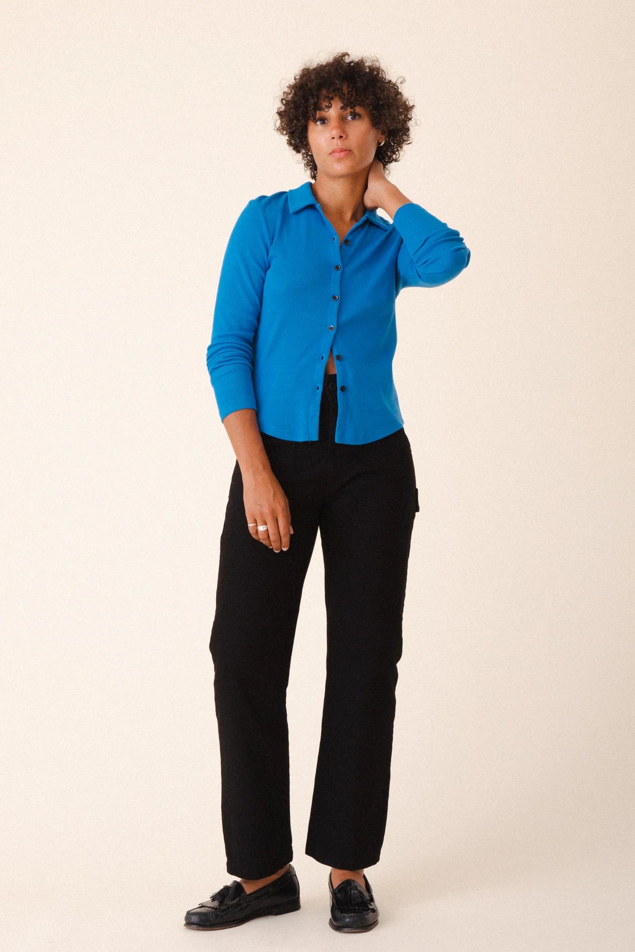 Cavalos Shirt - French Blue