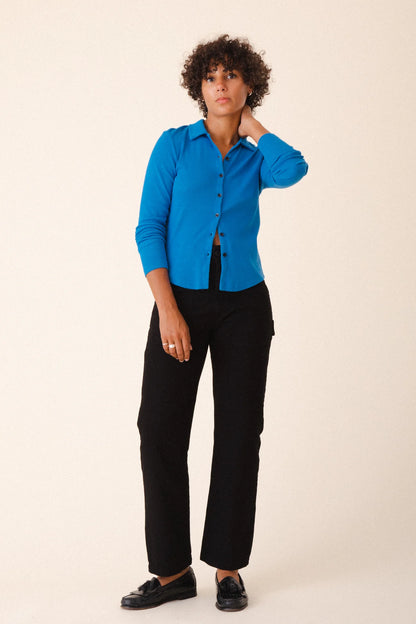 Cavalos Shirt - French Blue