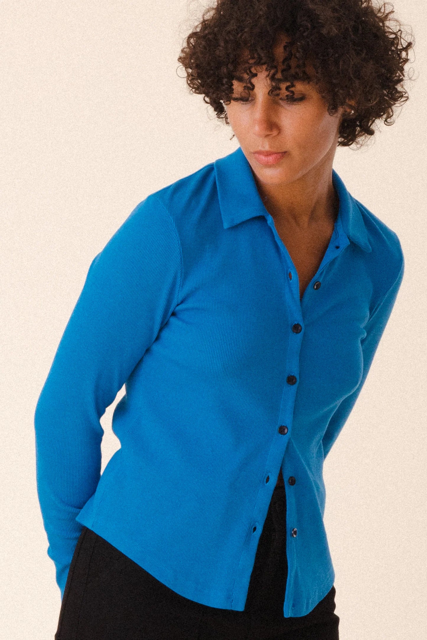 Cavalos Shirt - French Blue