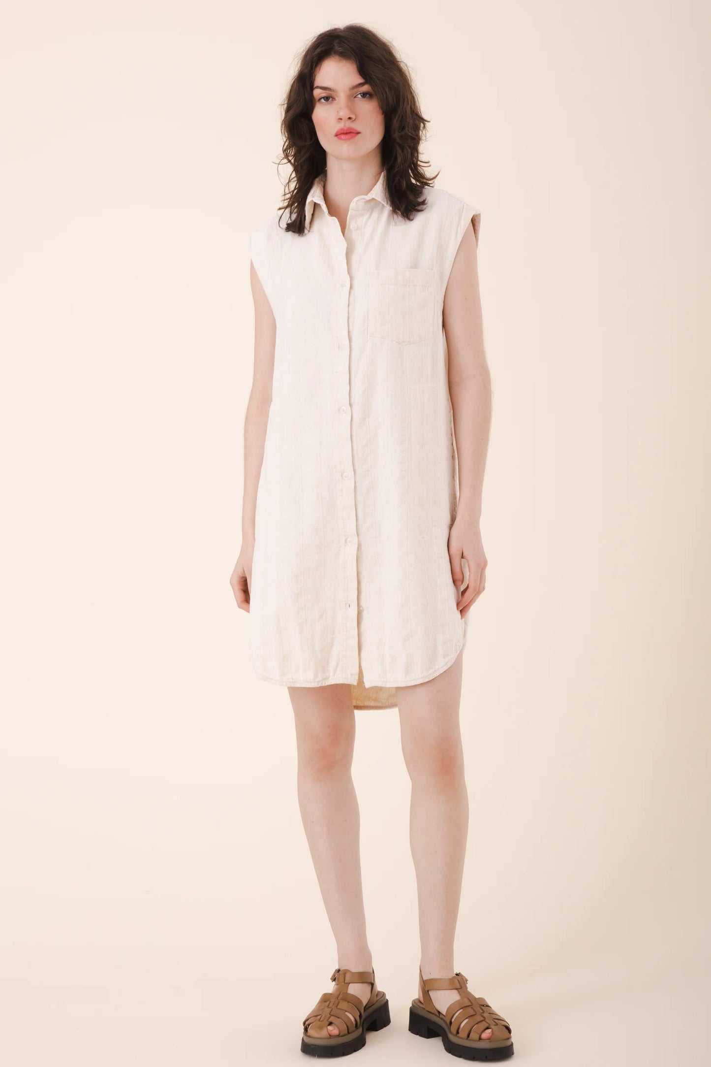 Replica Shirtdress Sleeveless - Oyster