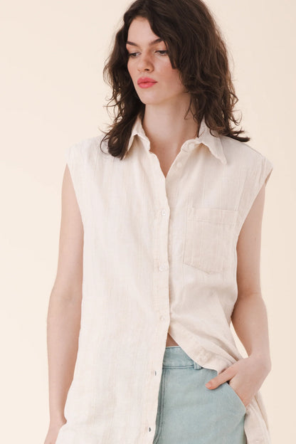 Replica Shirtdress Sleeveless - Oyster