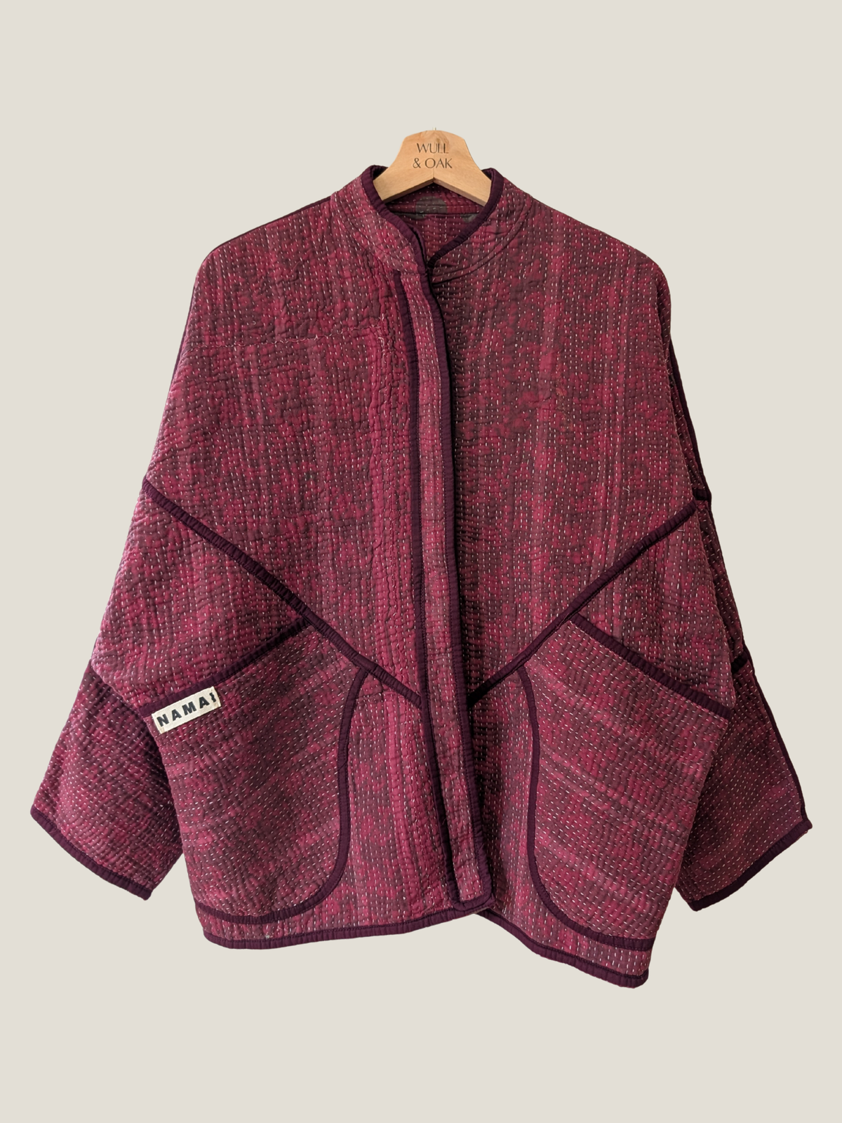 The Ladhiya Petite Block Print Jacket