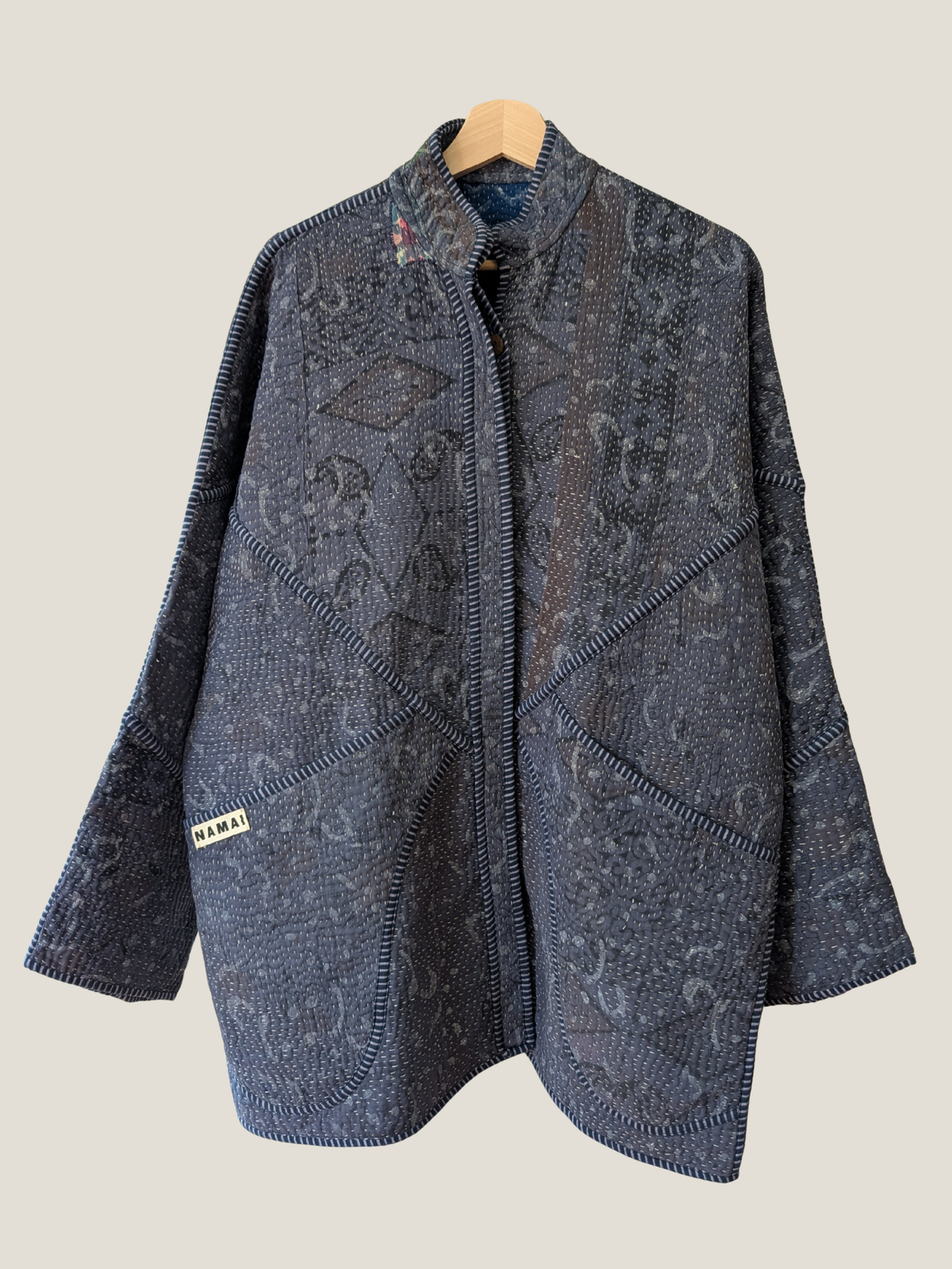 The Narmada Indigo Jacket