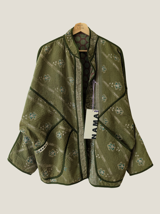 The Ishani Block Print Jacket