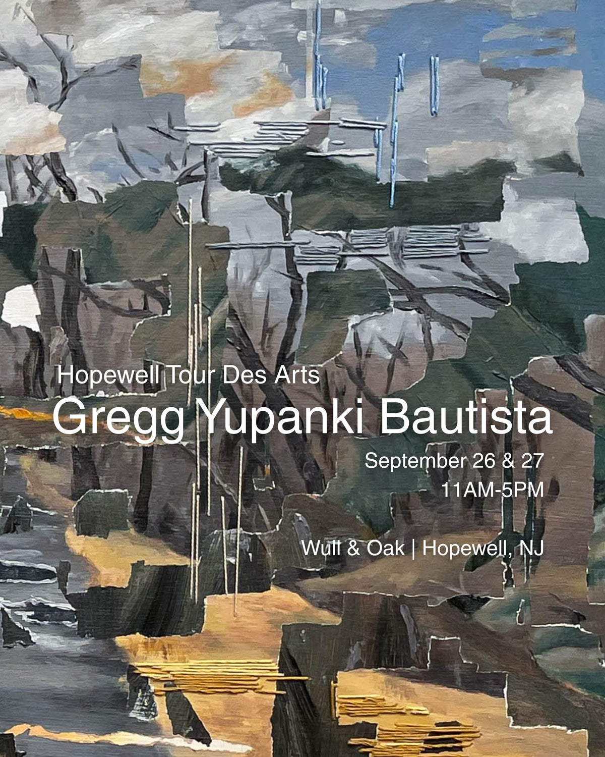 SEPT. 26 & 27 | Hopewell Tour Des Arts - Gregg Yupanki Bautista
