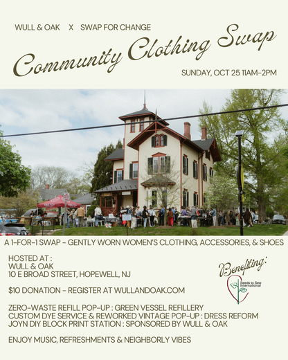 Oct. 25 | Community Clothing Swap