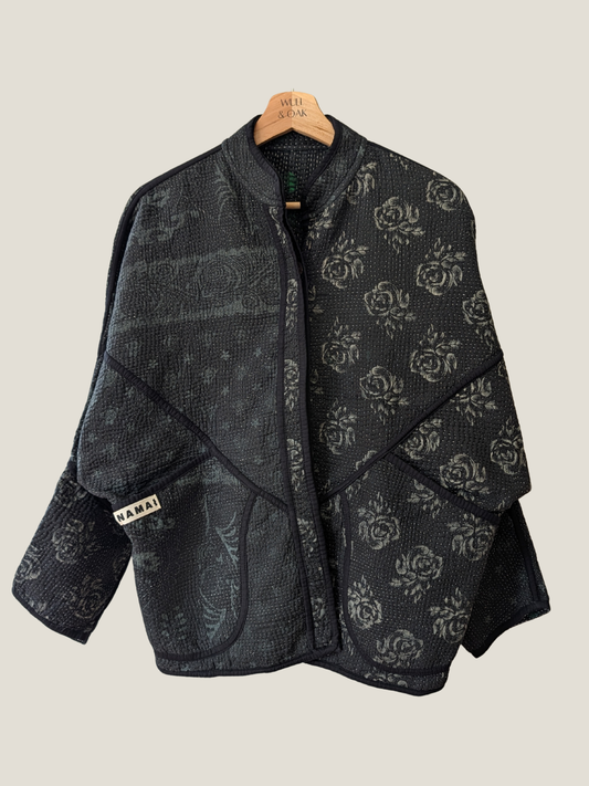 The Ladhiya Petite Block Print Jacket