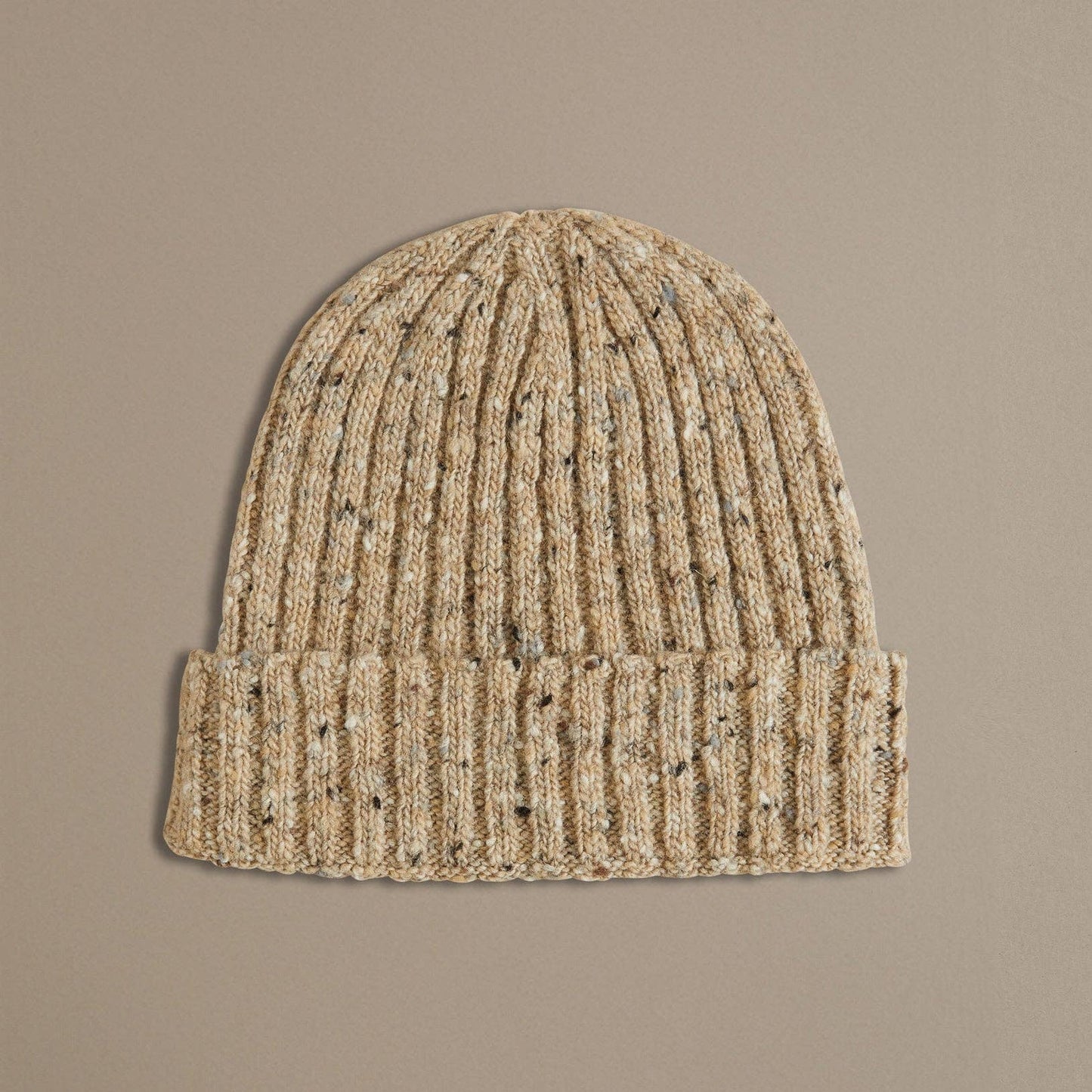 Unisex Donegal Beanie | Oat