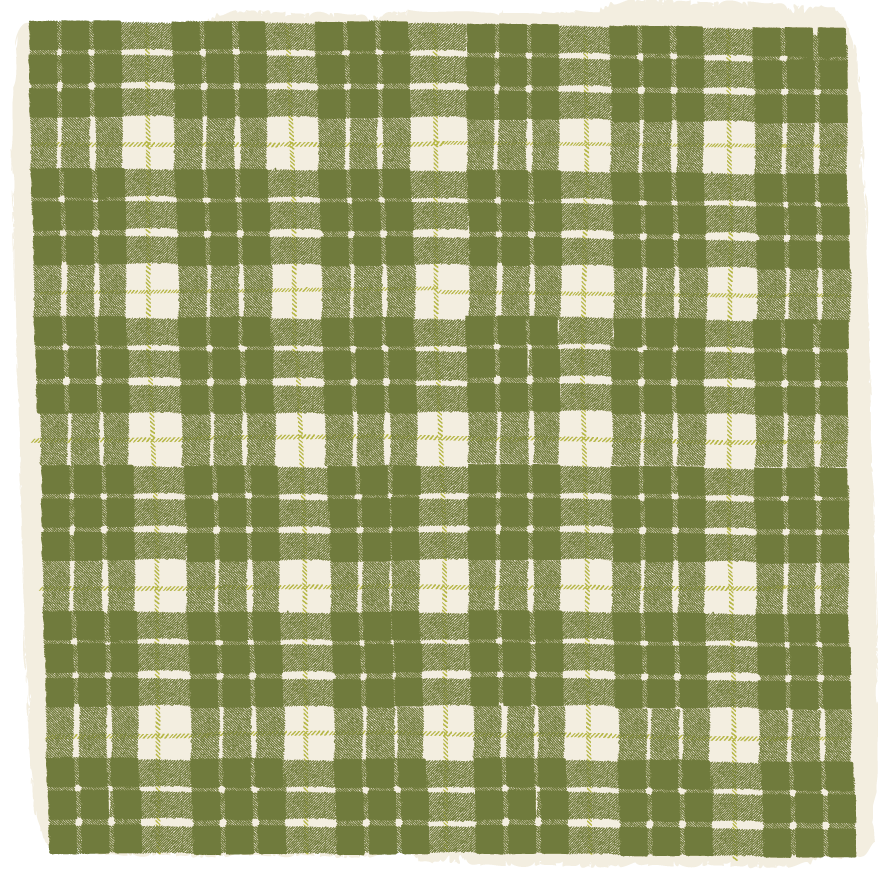 Two Color Tartan Plaid Ellie Wristlet - Multiple Colors