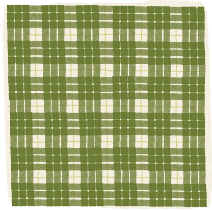Two Color Tartan Plaid Ellie Wristlet - Multiple Colors